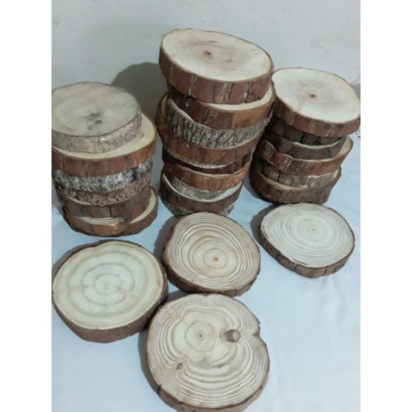 Bolachas De Madeira Rusticas Medindo A Cm Cada Shopee Brasil