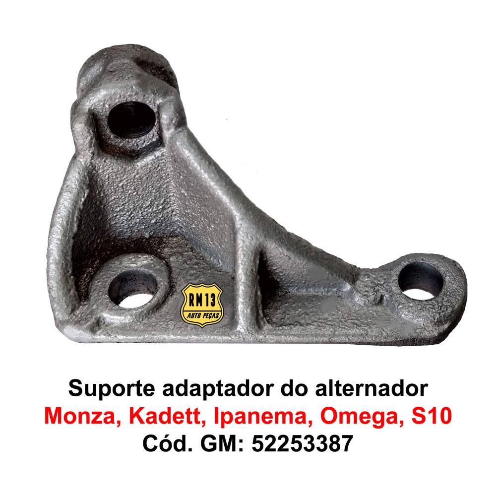 Suporte Alternador Monza Kadett Ipanema Omega Suprema S