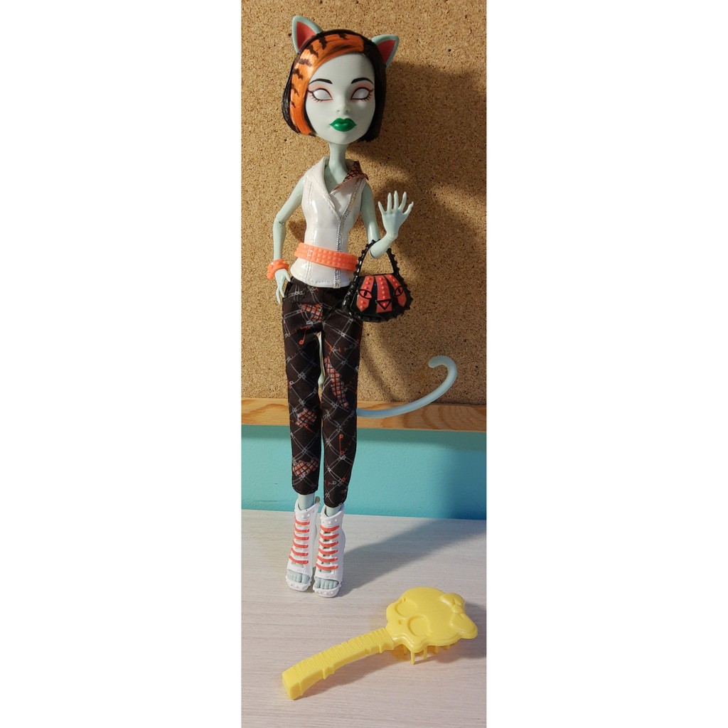 Boneca Monster High Scarah Screams Freaky Fusion Completa Shopee Brasil