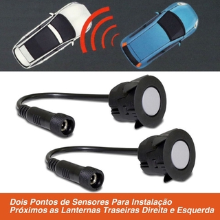 Sensor De Ponto Cego Universal Lateral Positron Automotivo Alerta