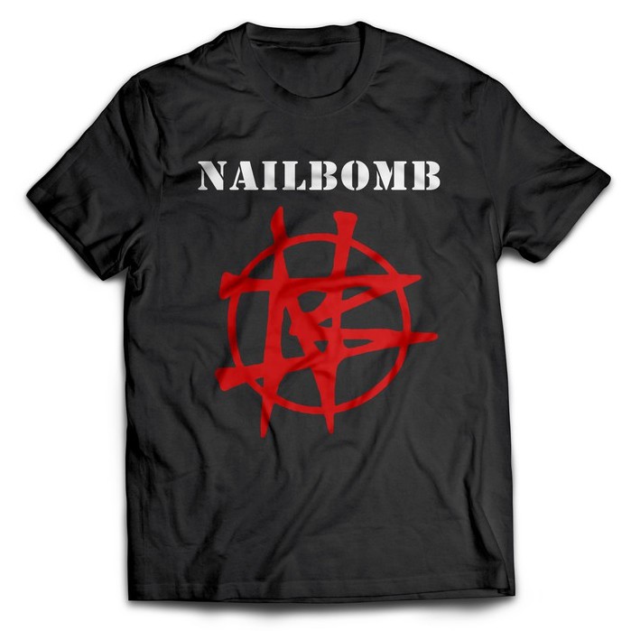 Camiseta Nailbomb - Logo - Camisa Banda Metal Sepultura