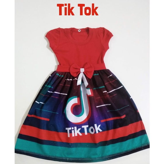 Vestido Tik Tok Infantil Shopee Brasil