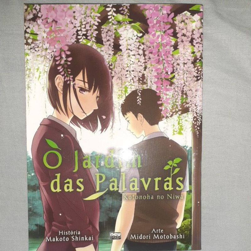 O Jardim Das Palavras Kotonoha No Niwa New Pop Shopee Brasil