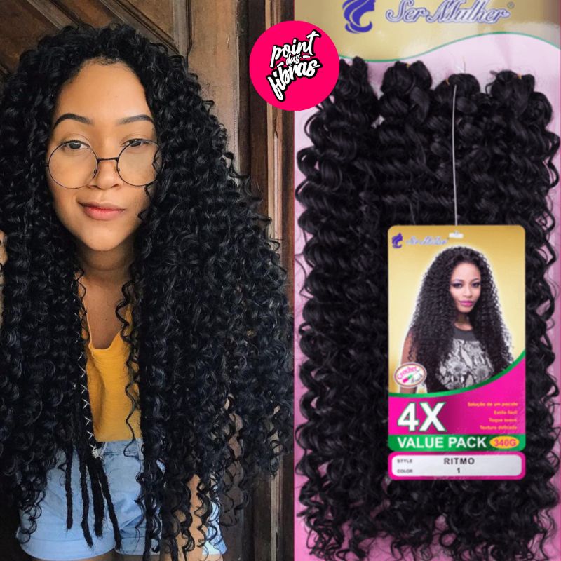 Cabelo Ritmo Crochet Braids Ser Mulher Shopee Brasil