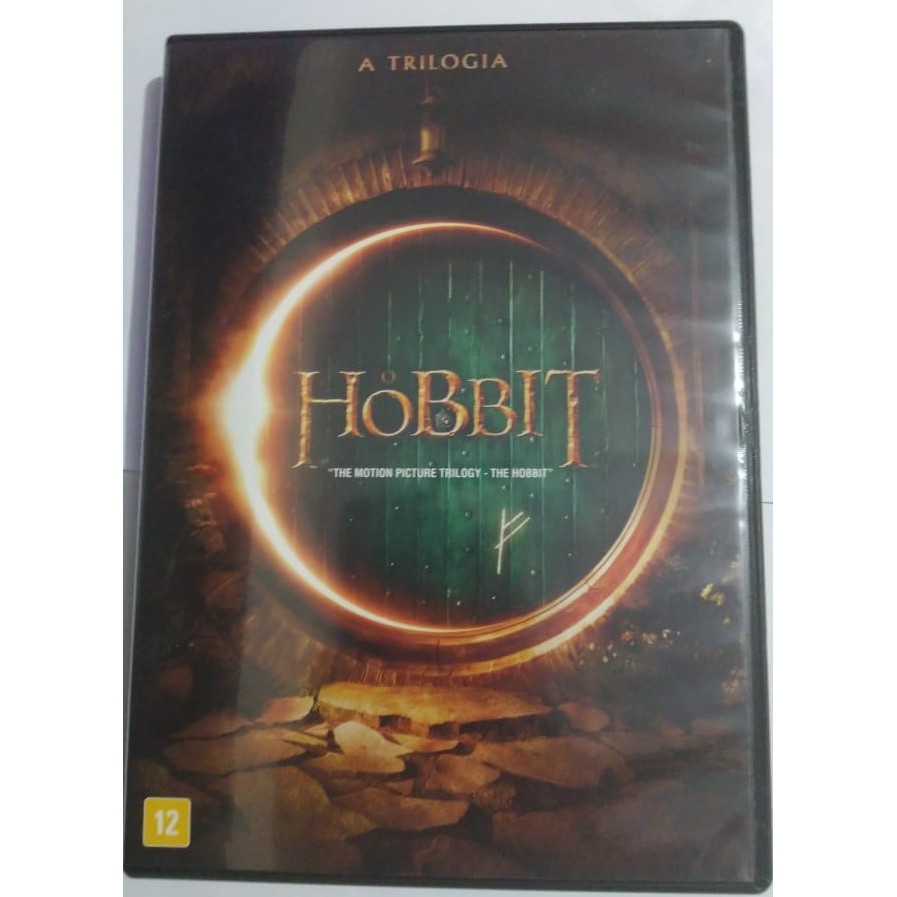 DVD O Hobbit Trilogia 3 Discos Usado Shopee Brasil