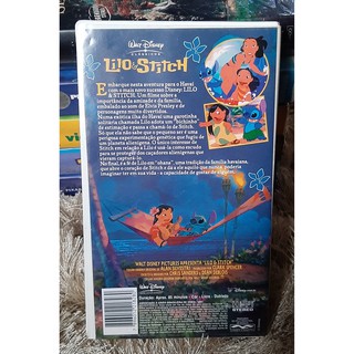 Fita VHS Disney Original Lilo E Stitch 2002 Shopee Brasil