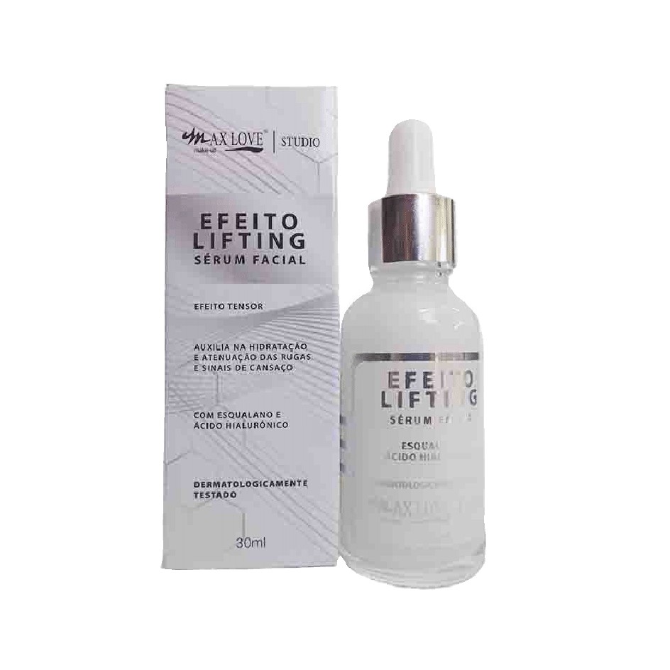 Cuidado facial Sérum Facial Efeito Lifting Max Love Shopee Brasil