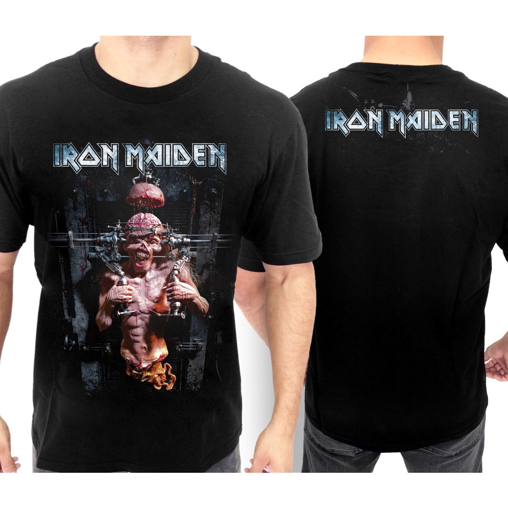 Camiseta Iron Maiden Of Consulado Do Rock Oficial Banda Shopee Brasil