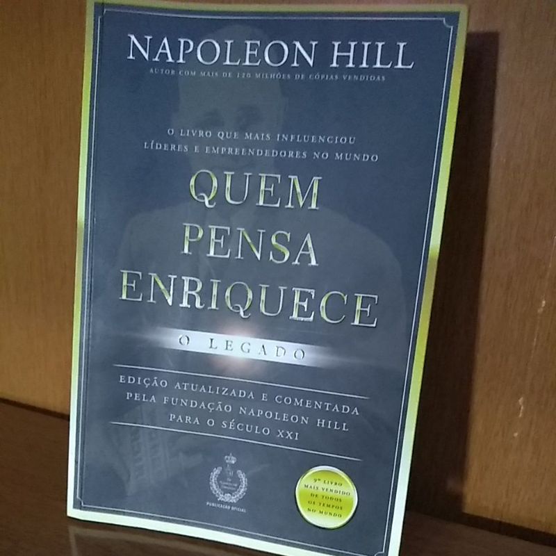 Quem Pensa Enriquece O Legado Napoleon Hill Shopee Brasil