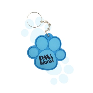 Chaveiro De Borracha Personalizado Patinha Paw Bloom Shopee Brasil