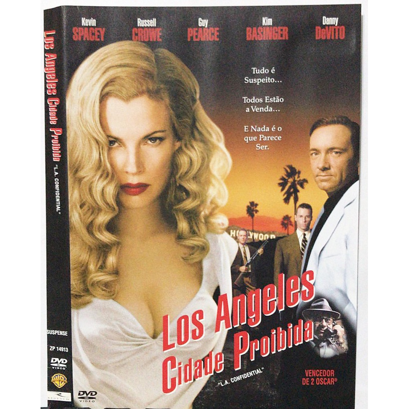 Dvd Los Angeles Cidade Proibida Kim Basinger Guy Pearce Russel