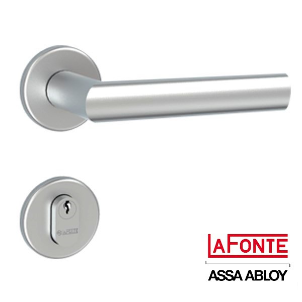 Fechadura Lafonte St Mm Externa Roseta Inox Lixado Shopee Brasil