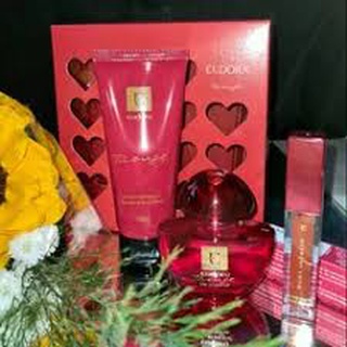 Kit Eudora Rouge Eau De Parfum Ml Creme Corporal Ml Shopee Brasil