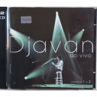 Cd Duplo Djavan Ao Vivo Volumes 1 E 2 Shopee Brasil