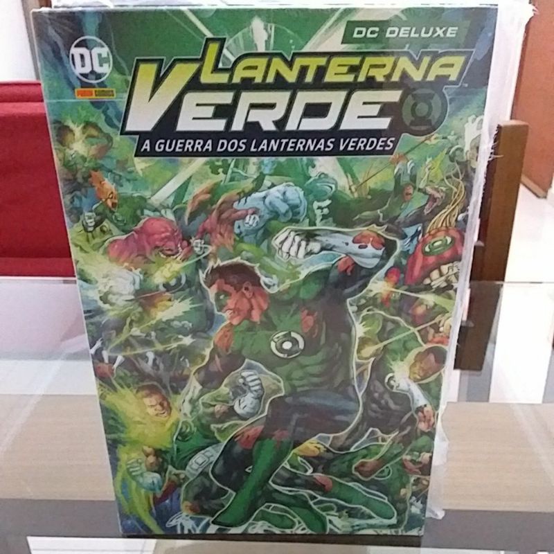 Dc Deluxe Lanterna Verde A Guerra Dos Lanternas Verdes Shopee Brasil