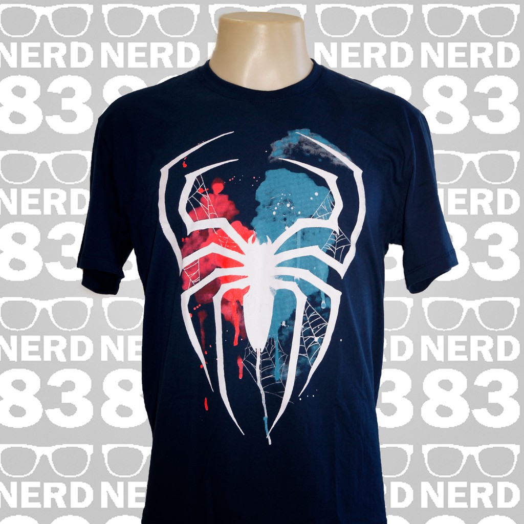 Camisa Homem Aranha Paiting Shopee Brasil