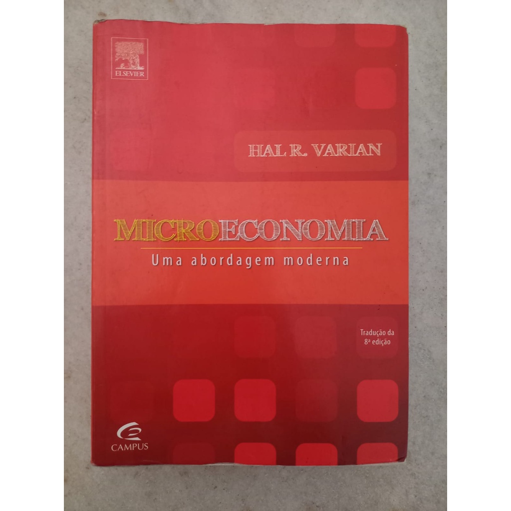 Microeconomia Uma Abordagem Moderna 8ª ed Varian Shopee Brasil