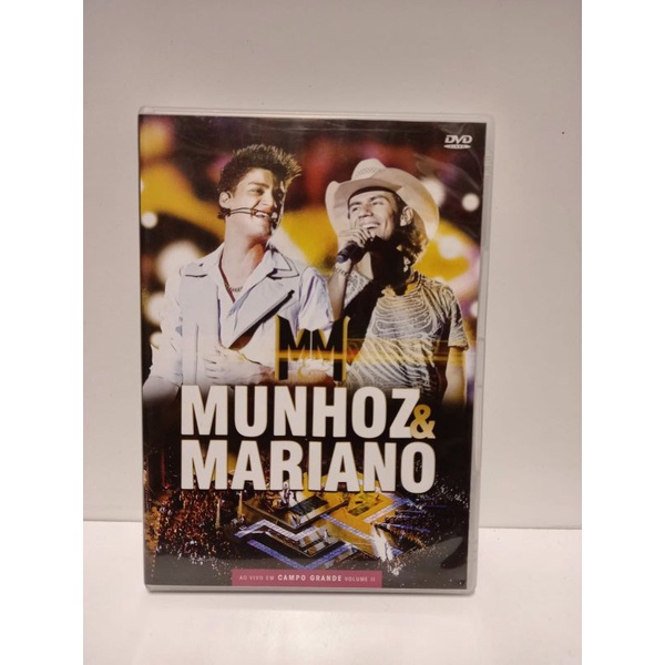 DVD Original Munhoz E Mariano Shopee Brasil