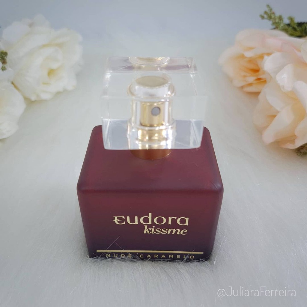 Colônia Desodorante Kiss Me Nude Caramelo 50ml Shopee Brasil