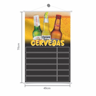 Banner De Bebidas Cerveja 45x70cm Modelo Pronto Shopee Brasil