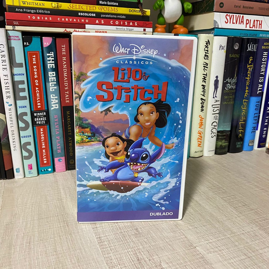 Fita Vhs Lilo E Stitch Disney Cl Ssicos Shopee Brasil