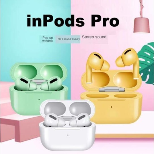 Fone Airpods Pro Colorido Bluetooth Tws Touch Shopee Brasil