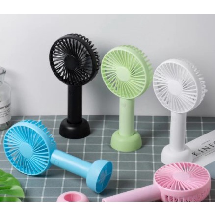 Mini Ventilador Portatil De Mao E Mesa Bateria Carregavel Shopee