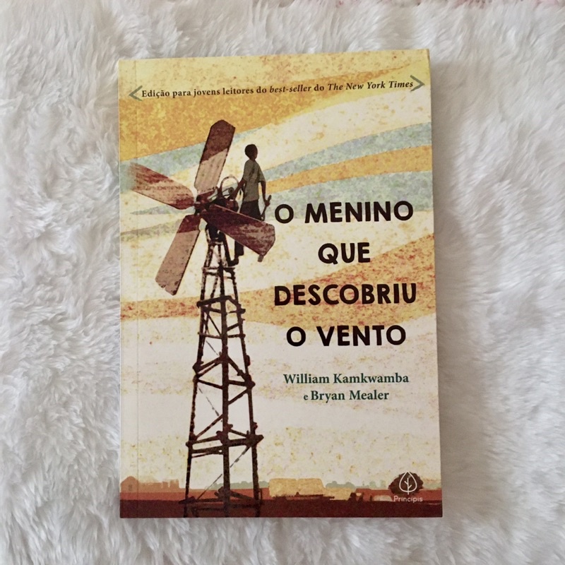 Livro O Menino Que Descobriu O Vento Principis Shopee Brasil