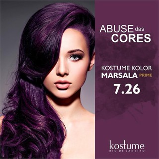 Kostume Kolor 7 26 Marsala Prime 60 Ml Shopee Brasil