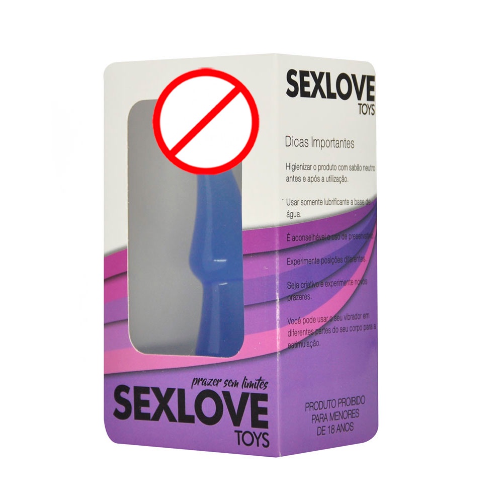 Plug Anal Step By Step Azul Cm X Cm Shopee Brasil