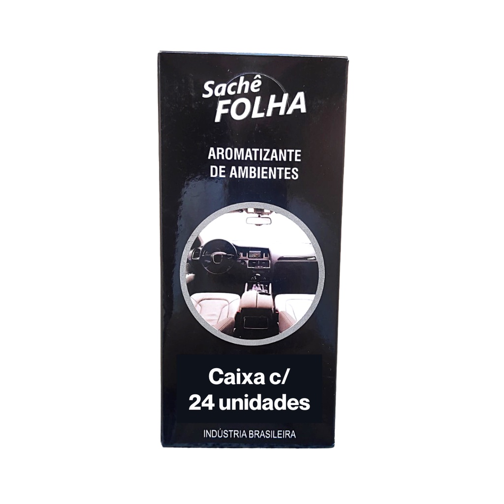 Aromatizante Cheirinho Para Carro Folhinha Mista P Ambiente Caixa C