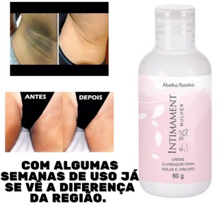 Kit 2 Creme Clareador Para Axilas E Virilhas Intimament Mulher 60g