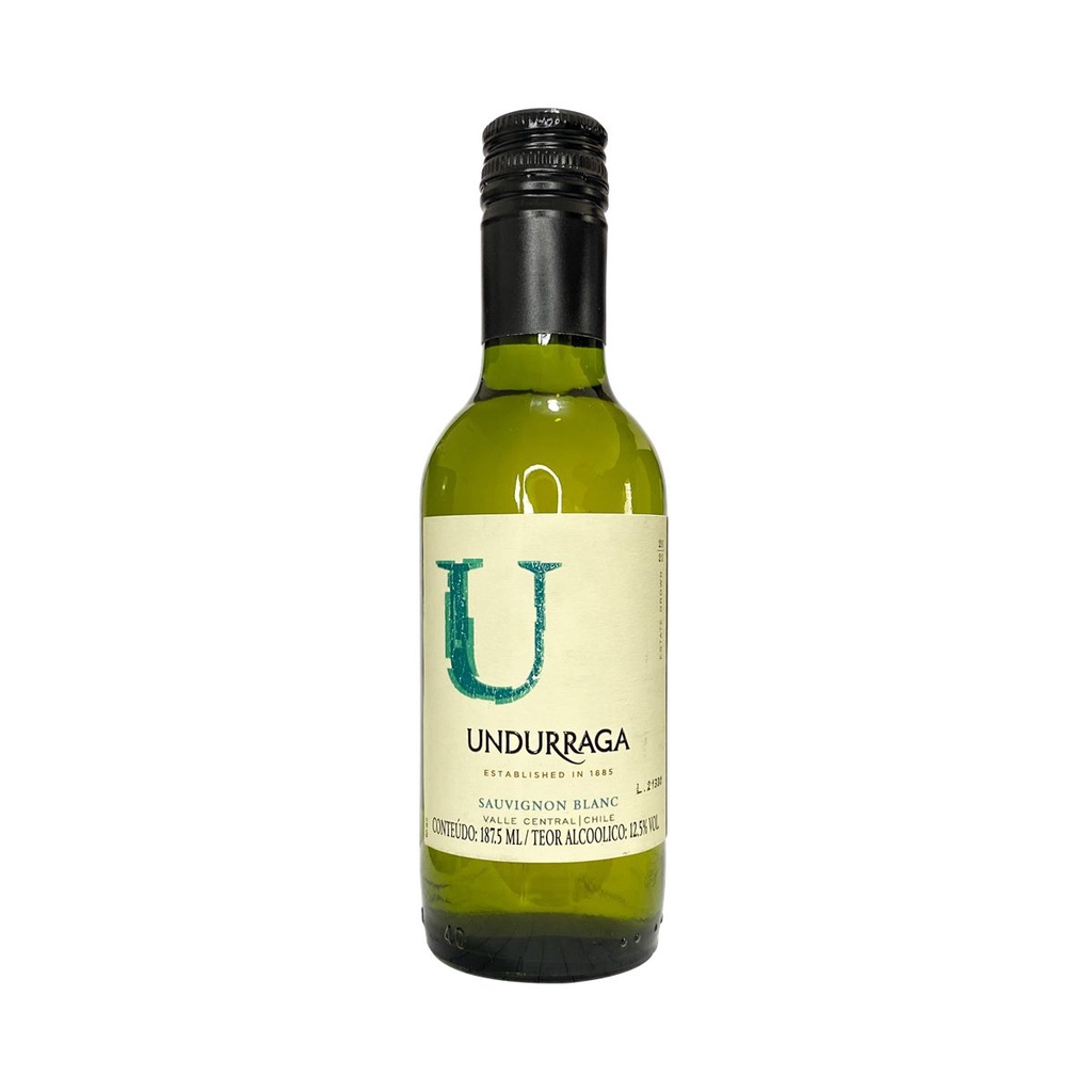 Mini Vinho Branco U By Undurraga Sauvignon Blanc 187ml Shopee Brasil