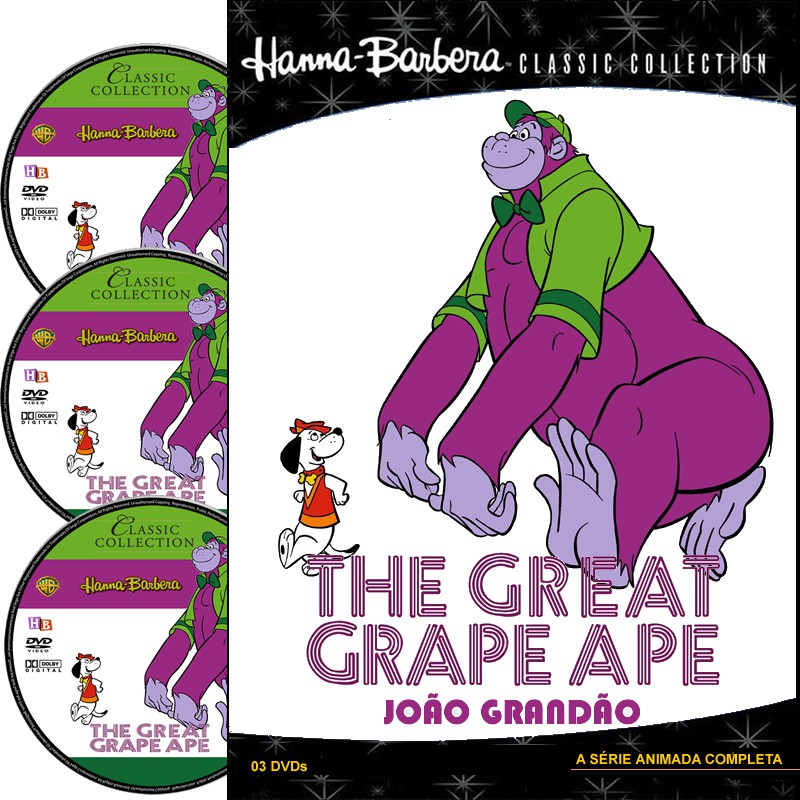 Dvd Jo O Grand O Desenho Cl Ssico Hanna Barbera Colet Nea Shopee Brasil