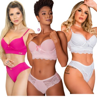 Kit Conjutos De Lingerie Sexys Luxo Shopee Brasil