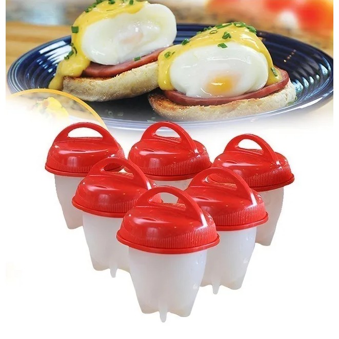 Forma De Silicone Eggletes Para Cozinhar Ovos Pe As Recheado Ovos Fit