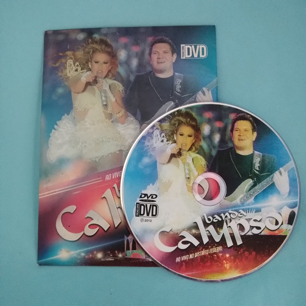 Dvd Banda Calypso Ao Vivo No Distrito Federal Promocional Shopee