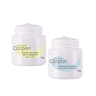 Kit Corpori AAbelha Rainha Creme Clareador Para Joelhos E Cotovelos