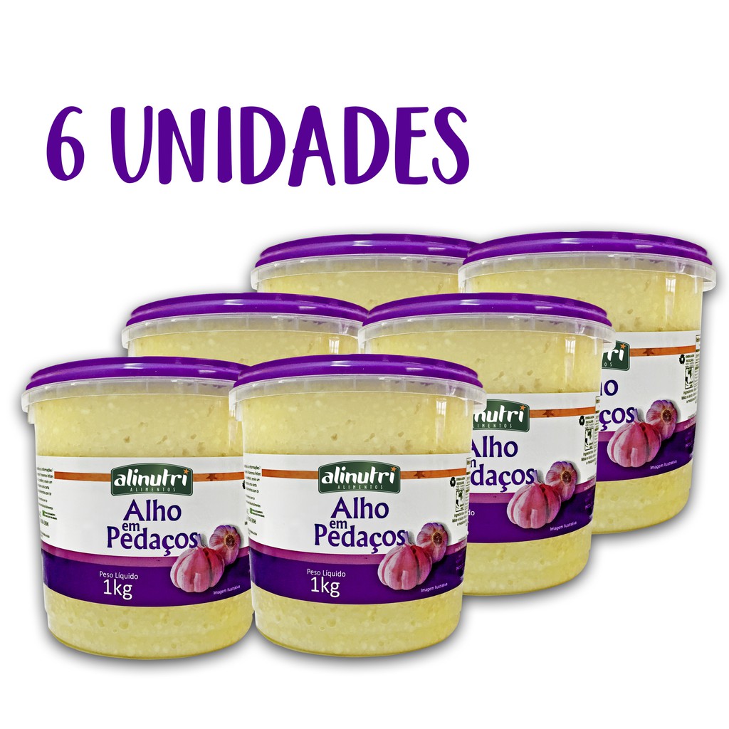 Kit Alho Triturado Kg Unidades Shopee Brasil