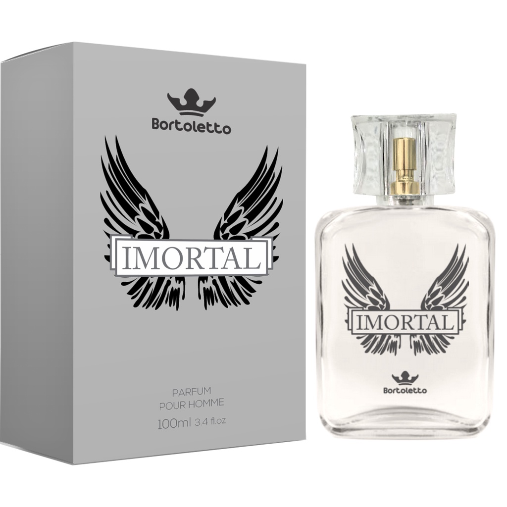 Perfume Imortal Masculino De 100ml Parfum Shopee Brasil