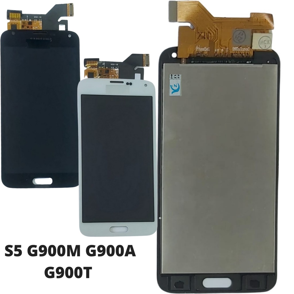 Tela touch + display Samsung S5 G900M G900A G900T Paralelo com brilho