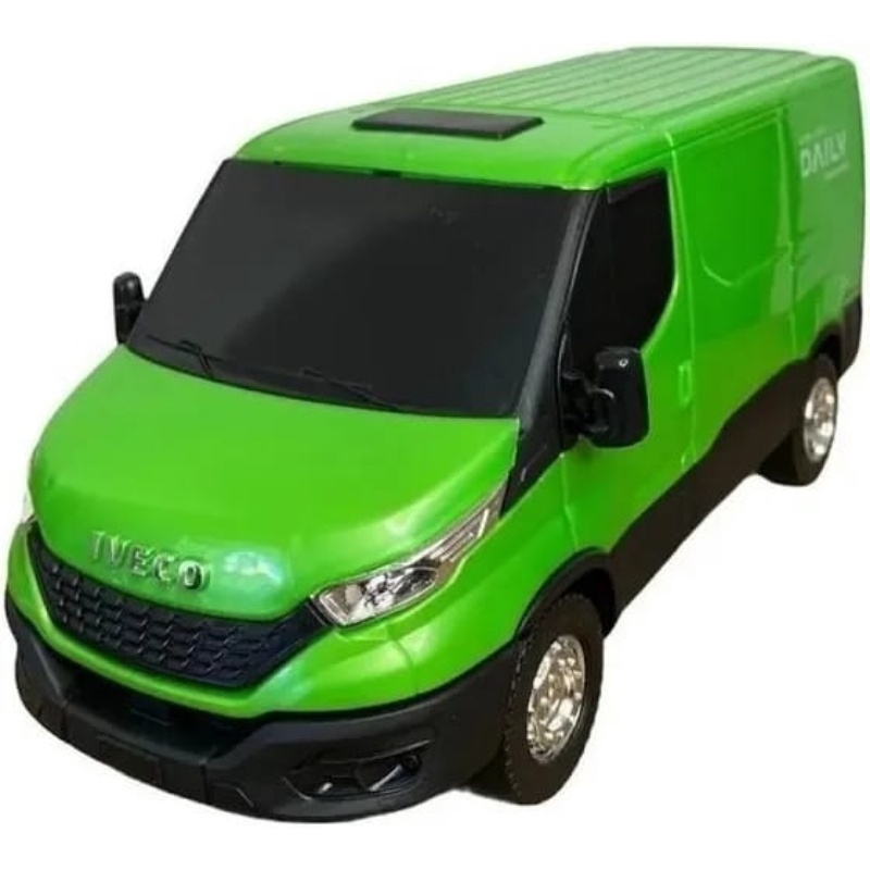 Brinquedo Iveco Daily Van Miniatura Verde Shopee Brasil