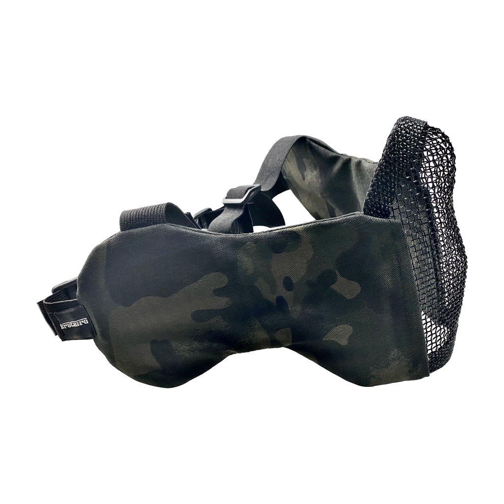 Mascara Para Airsoft Prote O De Orelha Multicam Black Escorrega