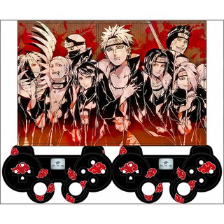 Skin Adesiva Xbox Series S Naruto Akatsuki Shopee Brasil