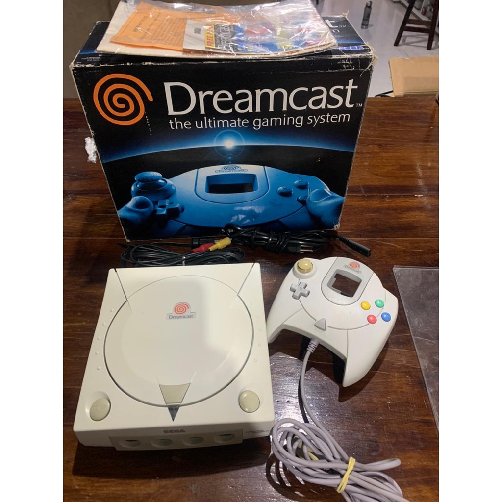 Sega Dreamcast Na Caixa Shopee Brasil