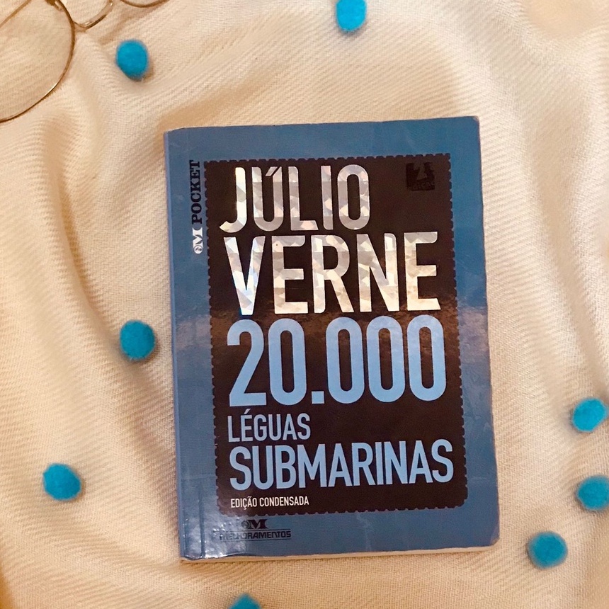 Livro Vinte Mil L Guas Submarinas Vers O De Bolso Shopee Brasil