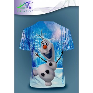 Camisa Camiseta Frozen Olaf Abraços Quentinhos Personalizada Estampa