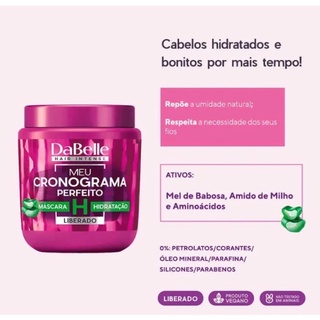 Meu Cronograma Perfeito Dabelle Nutrição Reconstrução Hidratação kit ou