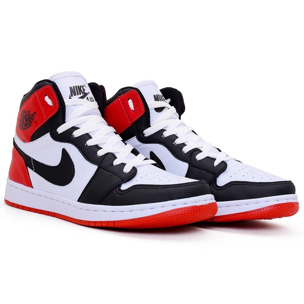 BOTA AIR JORDAN 1HIGH NRG PTO BCO RED Shopee Brasil