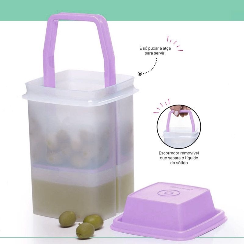 Serve E Conserva Litros Tupperware V Rias Cores Shopee Brasil